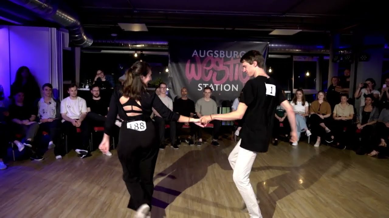 1st Place Advanced Division: West Coast Swing by Jona Triebel & Rachel Belhadj at AWS 2024
