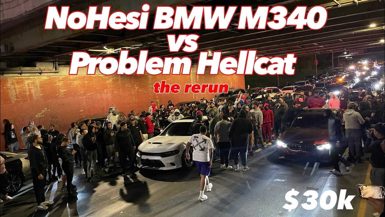 ПРОБЛЕМА HELLCAT VS NO HESI M340 УЛИЧНАЯ ГОНКА ЗА 30 000 ДОЛЛАРОВ! САМЫЙ НАПРЯЖЕННЫЙ ПОВТОР 2022 ...