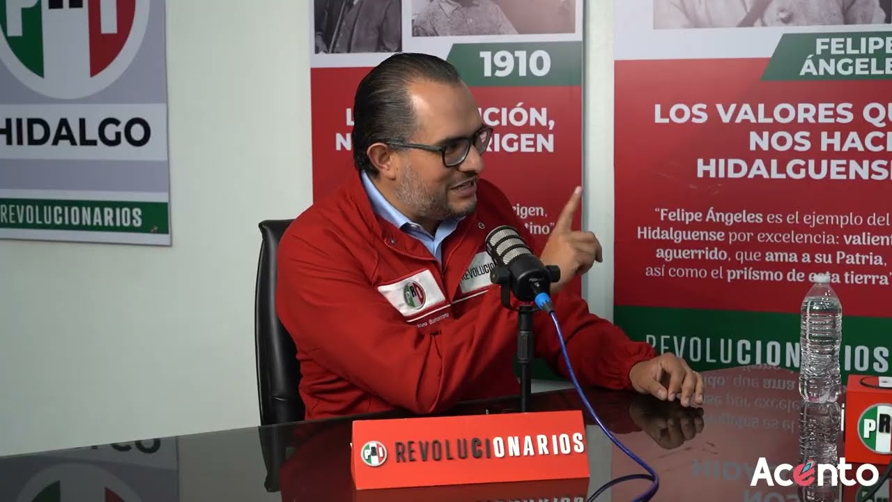 Entrevista con Marco A. Mendoza, dirigente del PRI Hidalgo. Con todo rumbo a 2027 y 2028