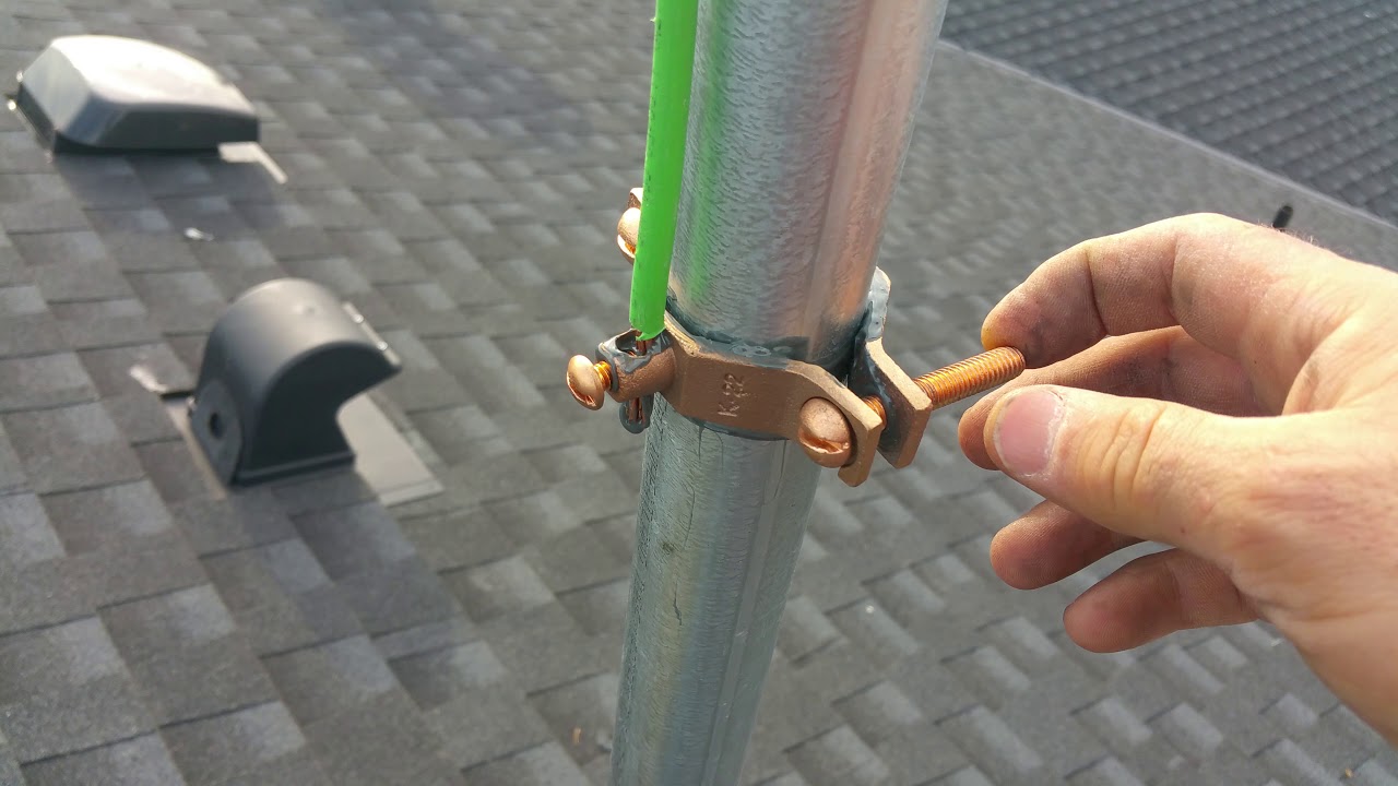 E-COMM roof-top antenna installation
