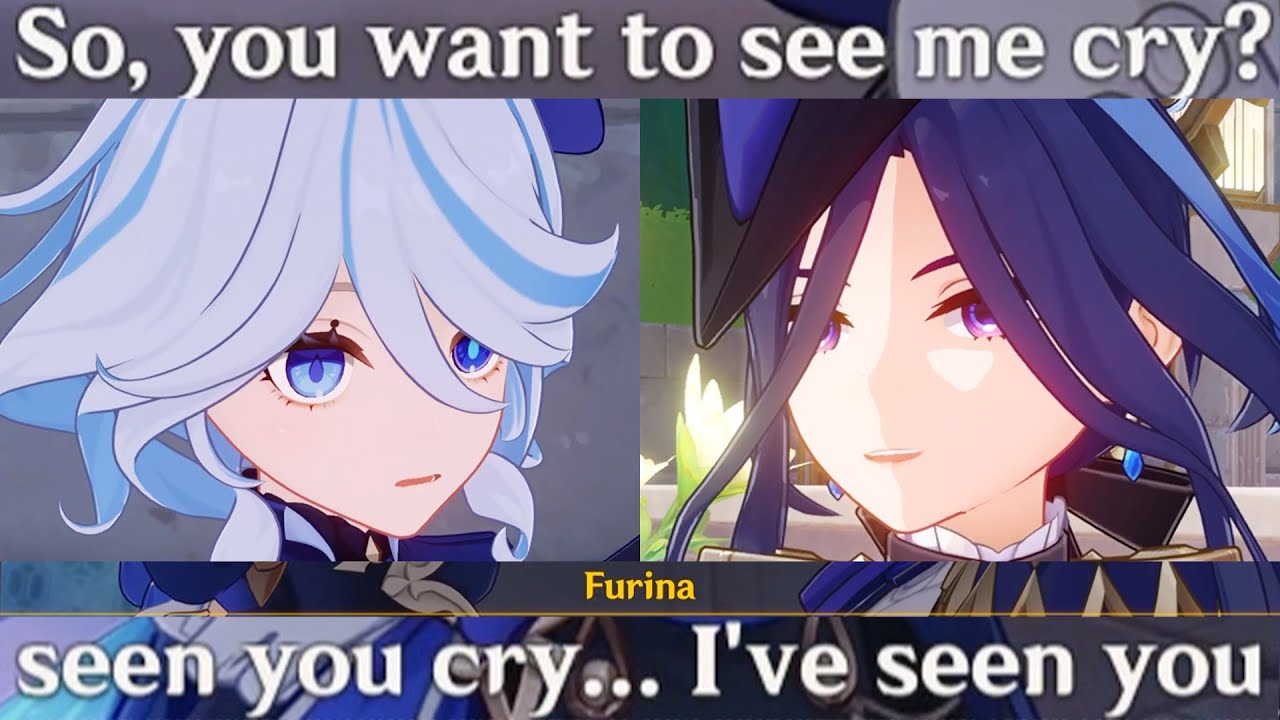 CLORINDE CRIES?? & Meets FURINA Cutscene Genshin Impact Story