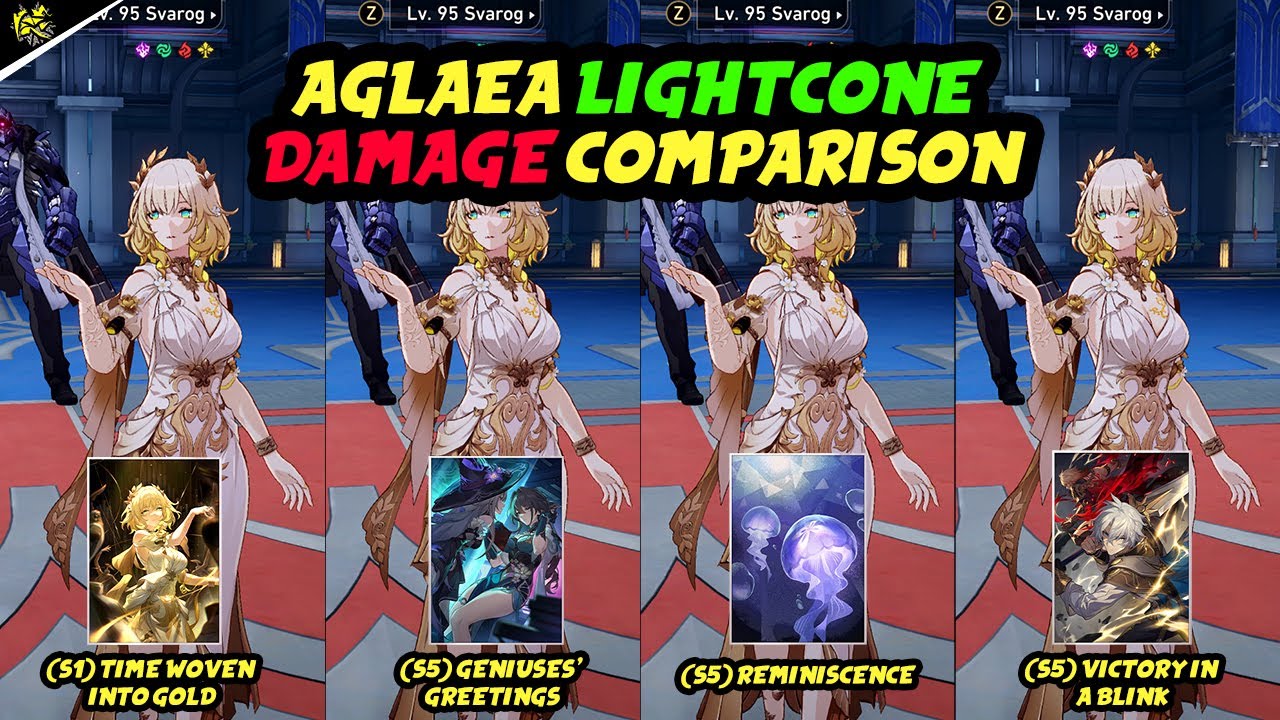 Aglaea Light Cone Damage Comparison | Honkai Star Rail 3.0