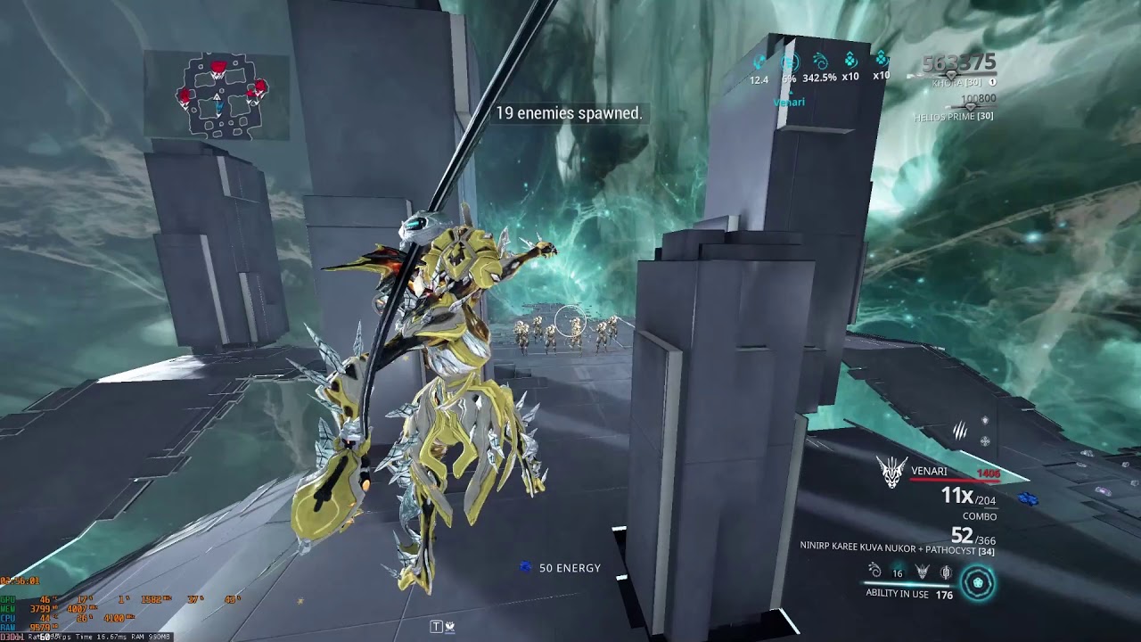 Warframe - [Khora][Statstick] Red Crit 58 millions dmg vs Non-armored