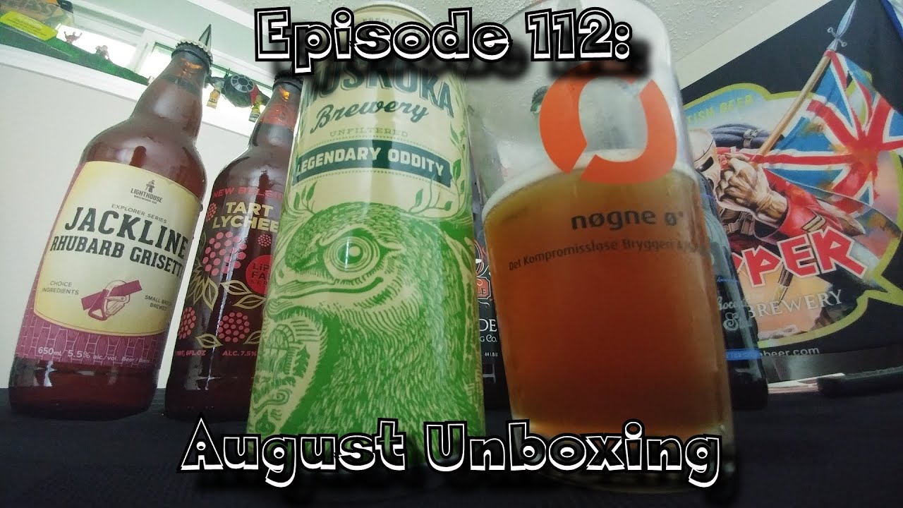 Booze Reviews - Ep. 112 - Canada Craft Club Unboxing and a beer review