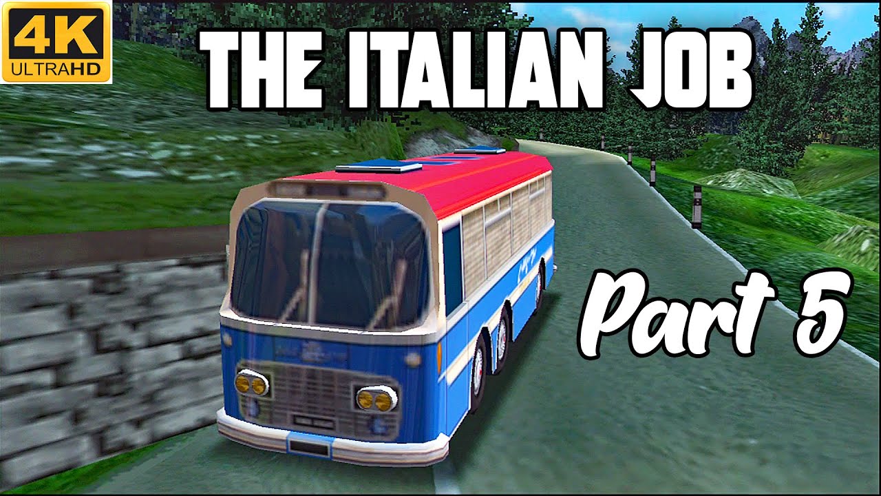Bus Over Cliff | The Italian Job (Ending) Part 5 Alps | Game Mission 15 & 16