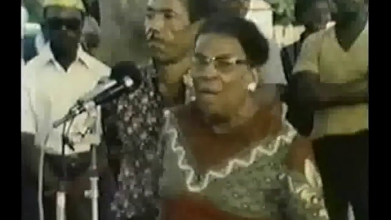 Amy Jacques Garvey speaking