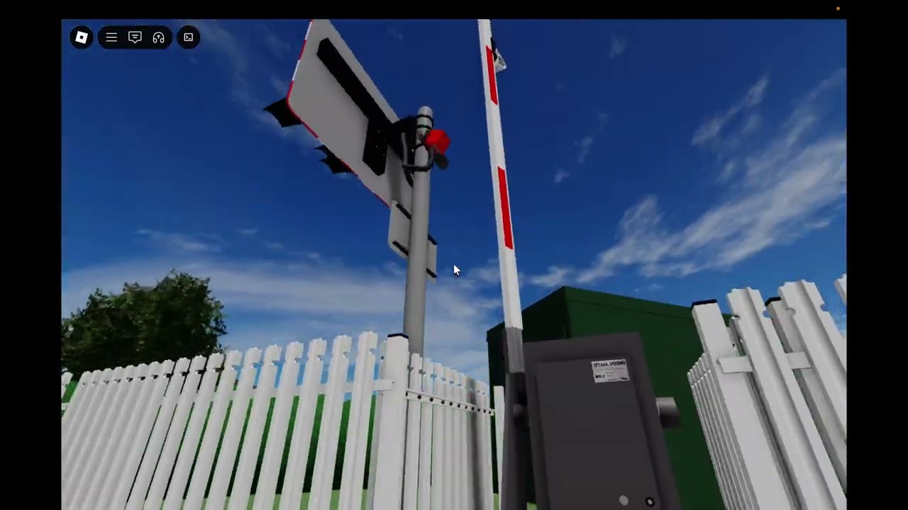 Mirvent Lane Level Crossing, Cheshire (Roblox)