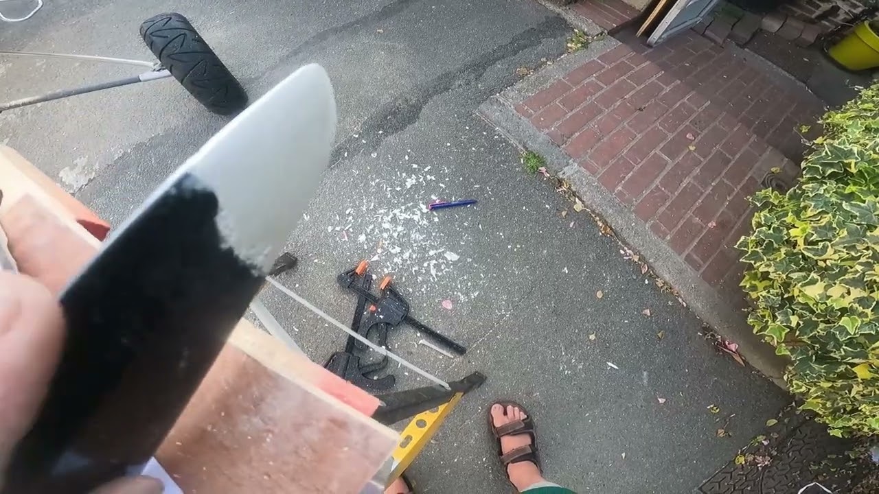 COMMENT  SAUVER UNE HELICE CARBONE DE PARAMOTEUR  | FIBRE DE VERRE