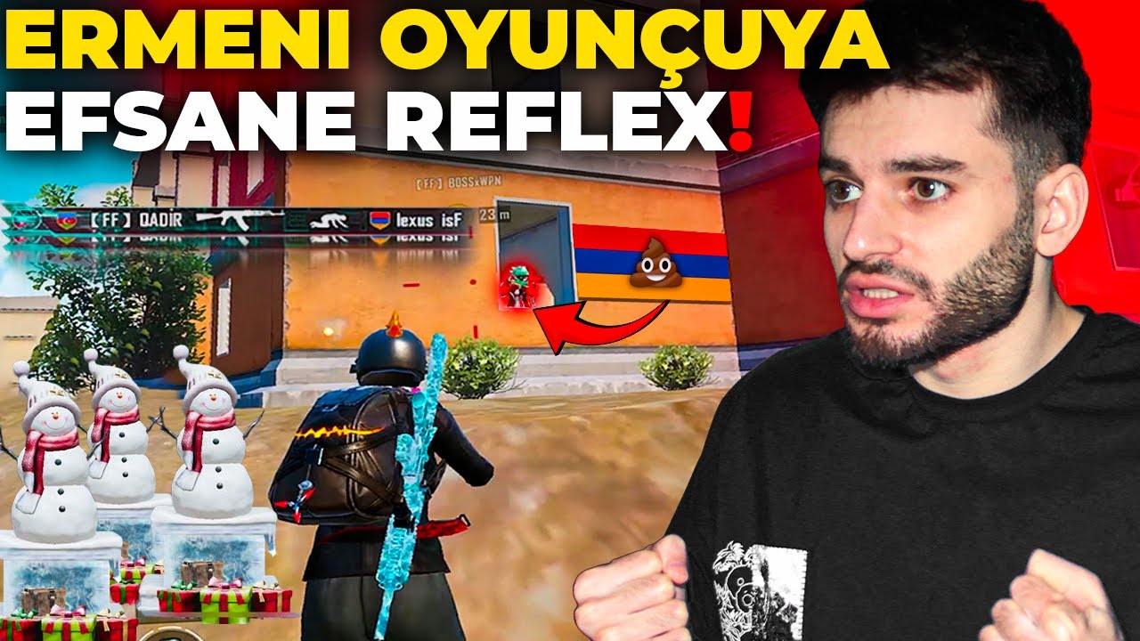 ERMENİ TAKIMIN OYUNÇUSA EFSANE REFLEX ATTIM!! 🤬 | PUBG MOBILE
