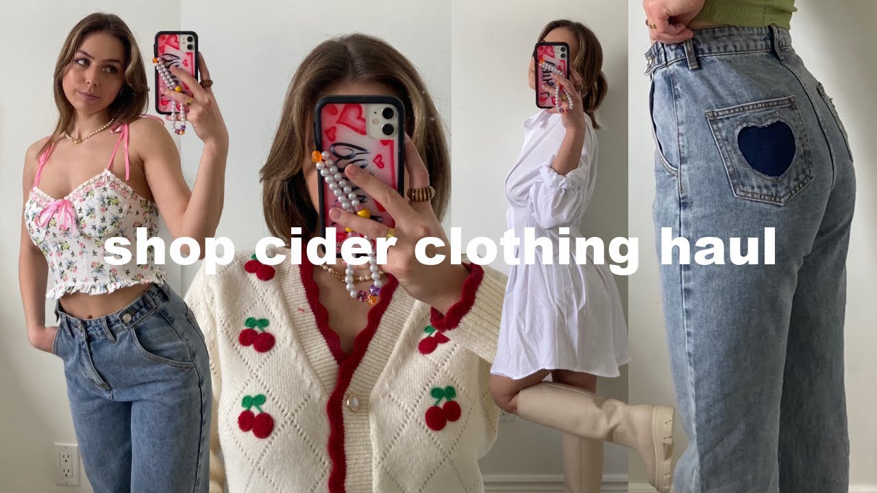 fun & cute clothes i'm wearing this spring! *shop cider clothing haul*