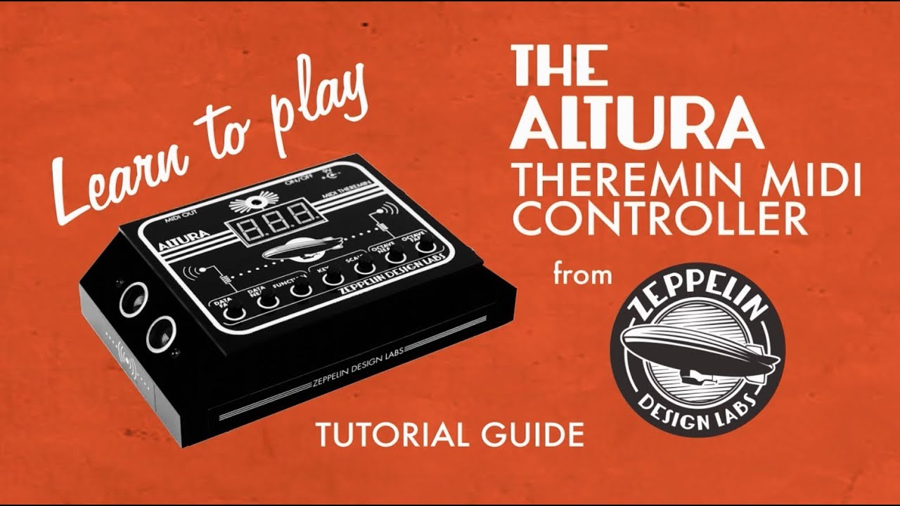 Altura Theremin MIDI Controller TUTORIAL