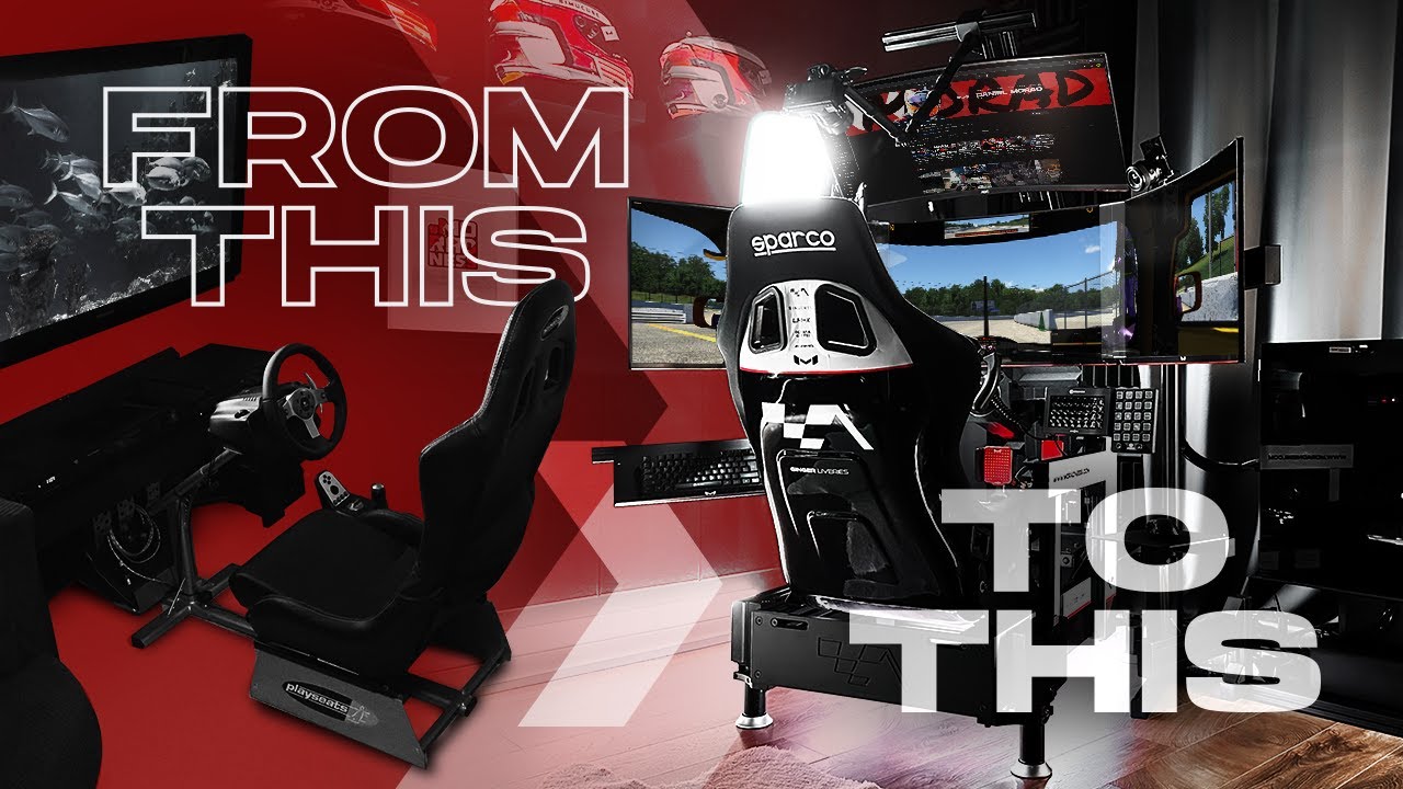 UPGRADING YOUR RACING SIM: PRO GT DRIVER EXPLAINS THE BEST PATH TO IMPROVE YOUR RIG
