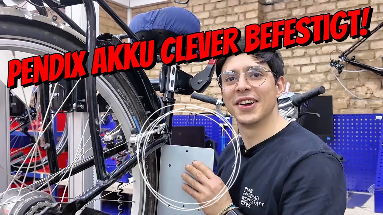 So befestigt der Meister den PENDIX Akku richtig‼️