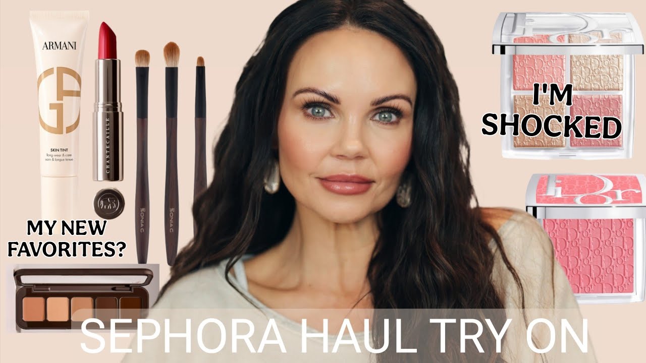 SEPHORA HAUL TRY ON | I'M ACTUALLY BLOWN AWAY