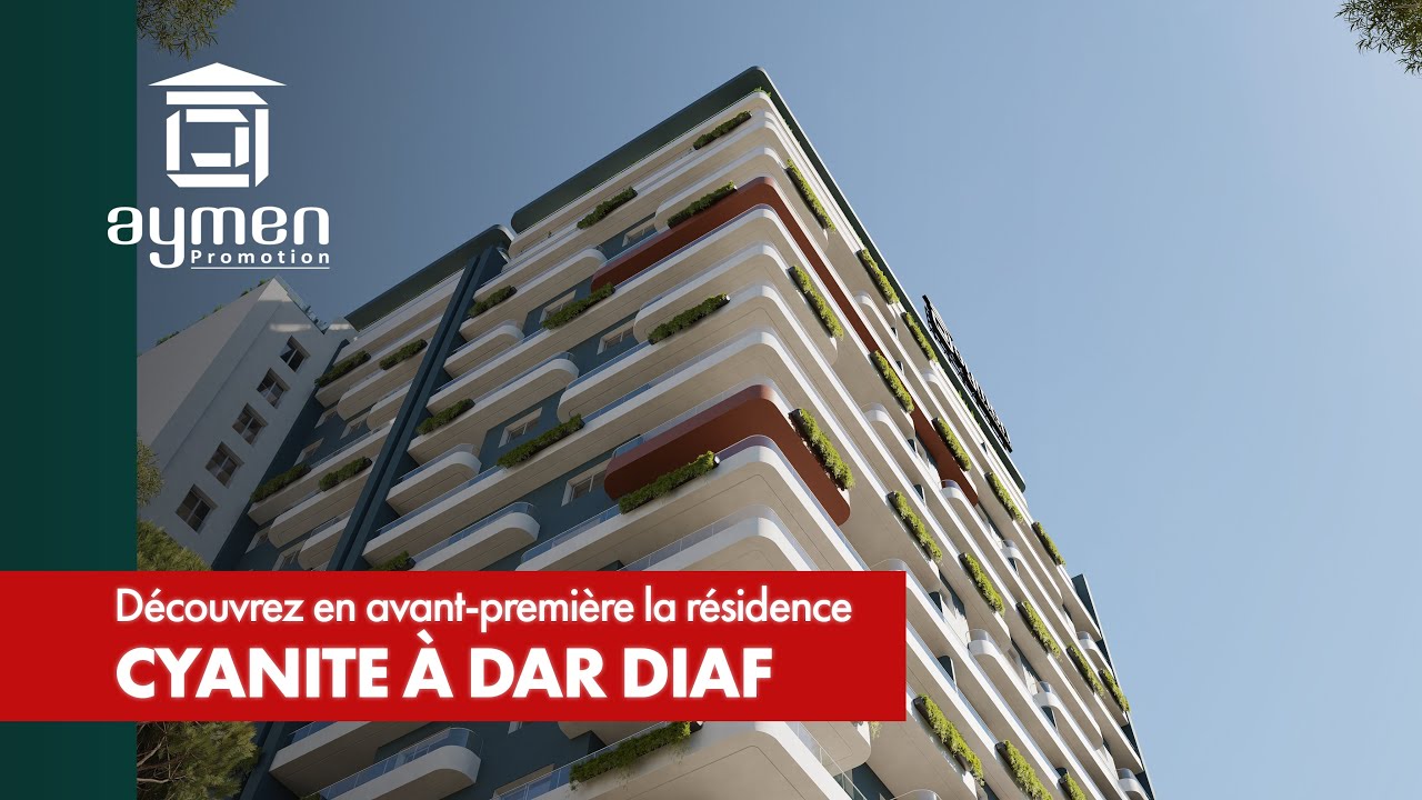 Découvrez en avant-première la résidence Cyanite à Dar Diaf
