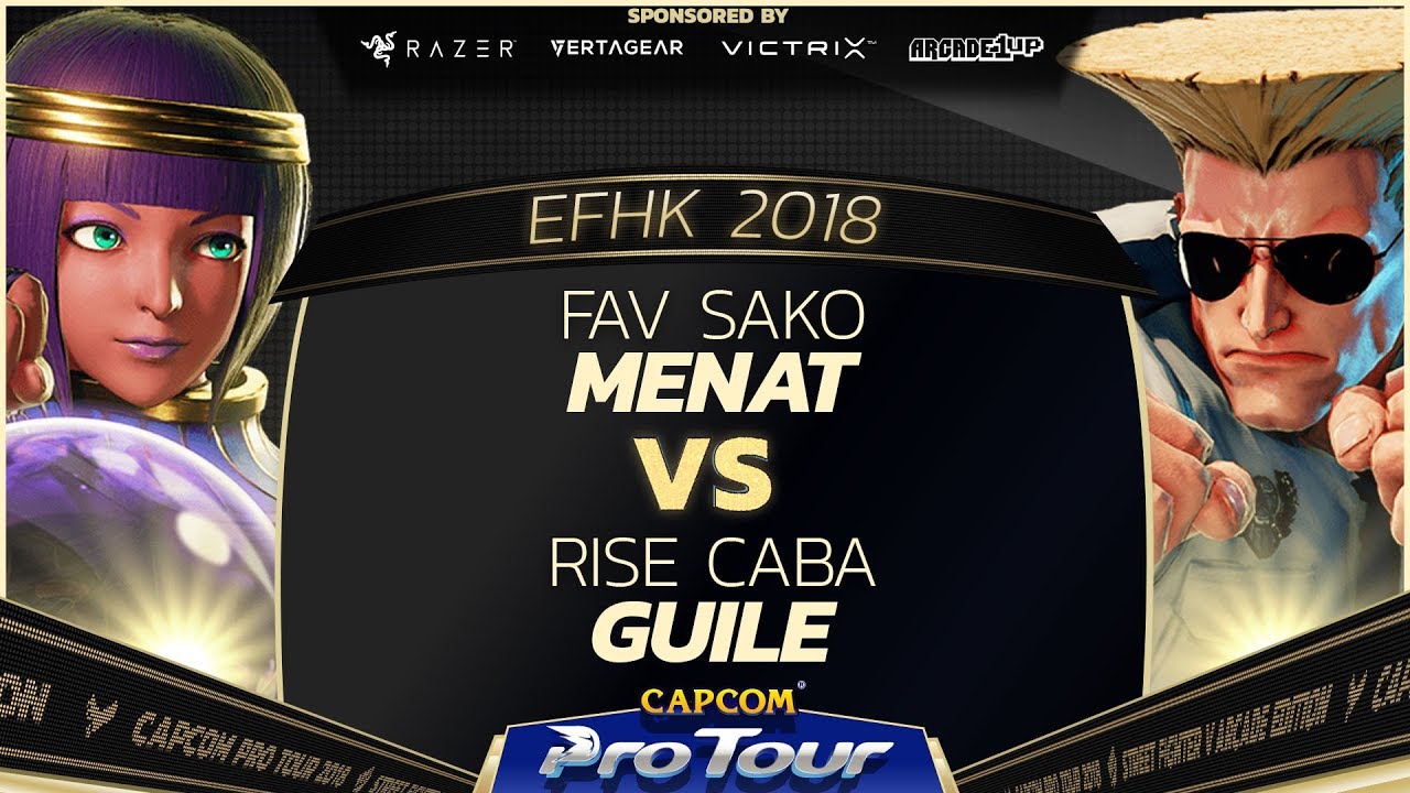 RISE Caba (Guile) vs FAV Sako (Menat) - EFHK 2018 Top 8 - CPT 2018