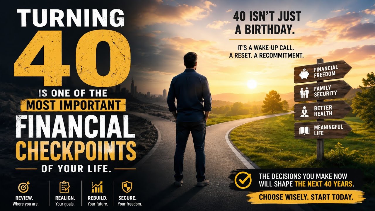 YOU ARE 40? HOW MUCH YOU SHOULD HAVE SAVED? 