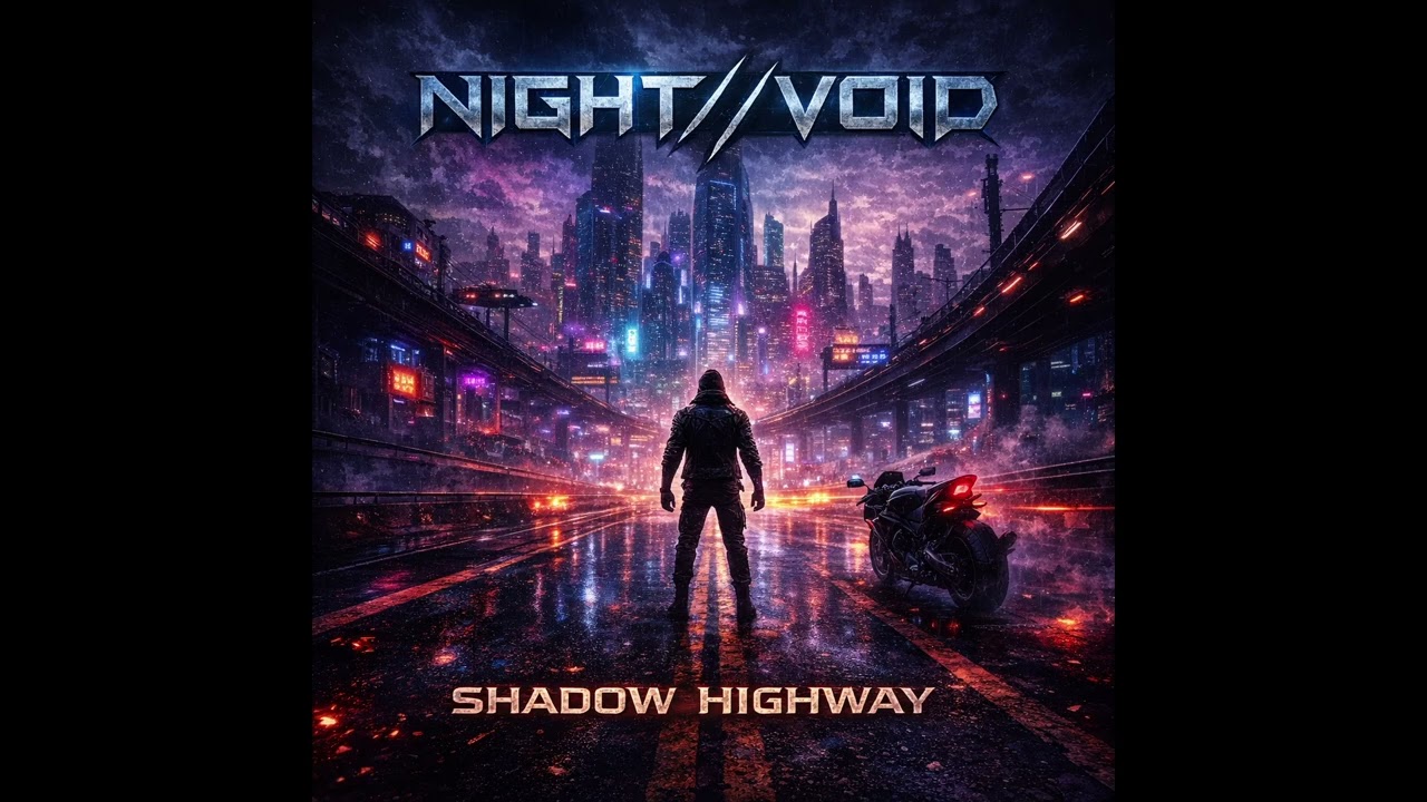 1+ Hour Dark Synthwave Metal Night Drive — NIGHT//VOID (Cyberpunk Music Mix)