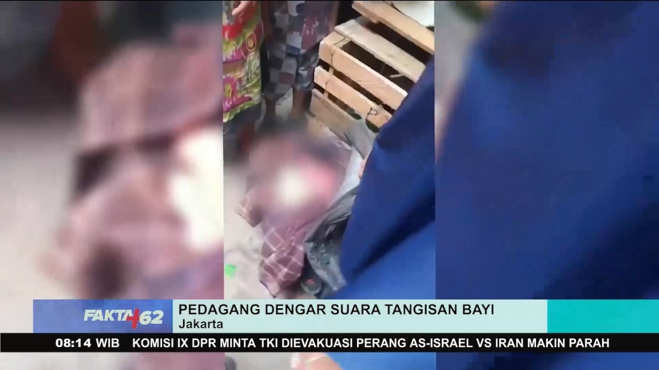 Diduga dari Hasil Hubungan Terlarang, Ibu Muda Buang Bayi di Pasar