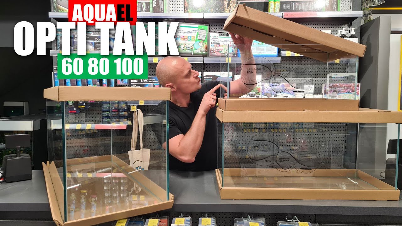 Aquael Opti Tank 60 80 100 Unboxing