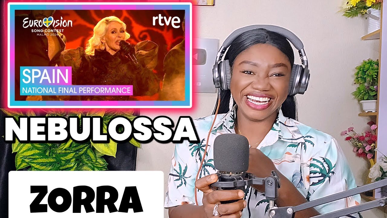 Nebulossa - Zorra | Spain 🇪🇸 | National Final Performance | Eurovision 2024 REACTION!!! | RTTVREACT