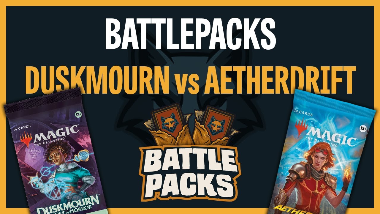 Battlepacks: Duskmourn vs  Aetherdrift
