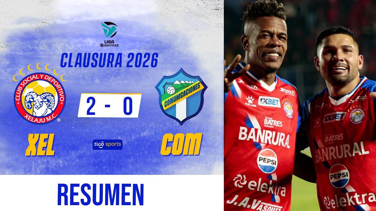 XELAJÚ SUMA EN CASA | Xelajú 2-0 Comunicaciones | Resumen Completo