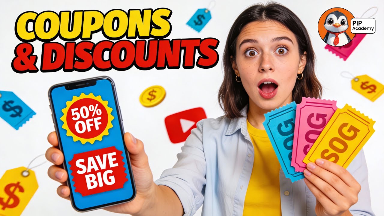 Coupons & Discounts Explained | Learn to Save Money!