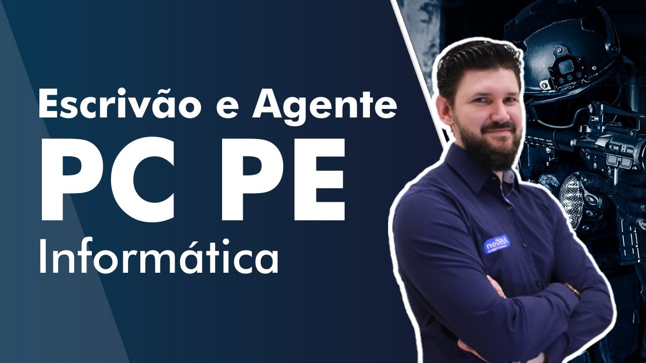 Concurso PC PE - Agente e Escrivão - Aula de Informática - AlfaCon