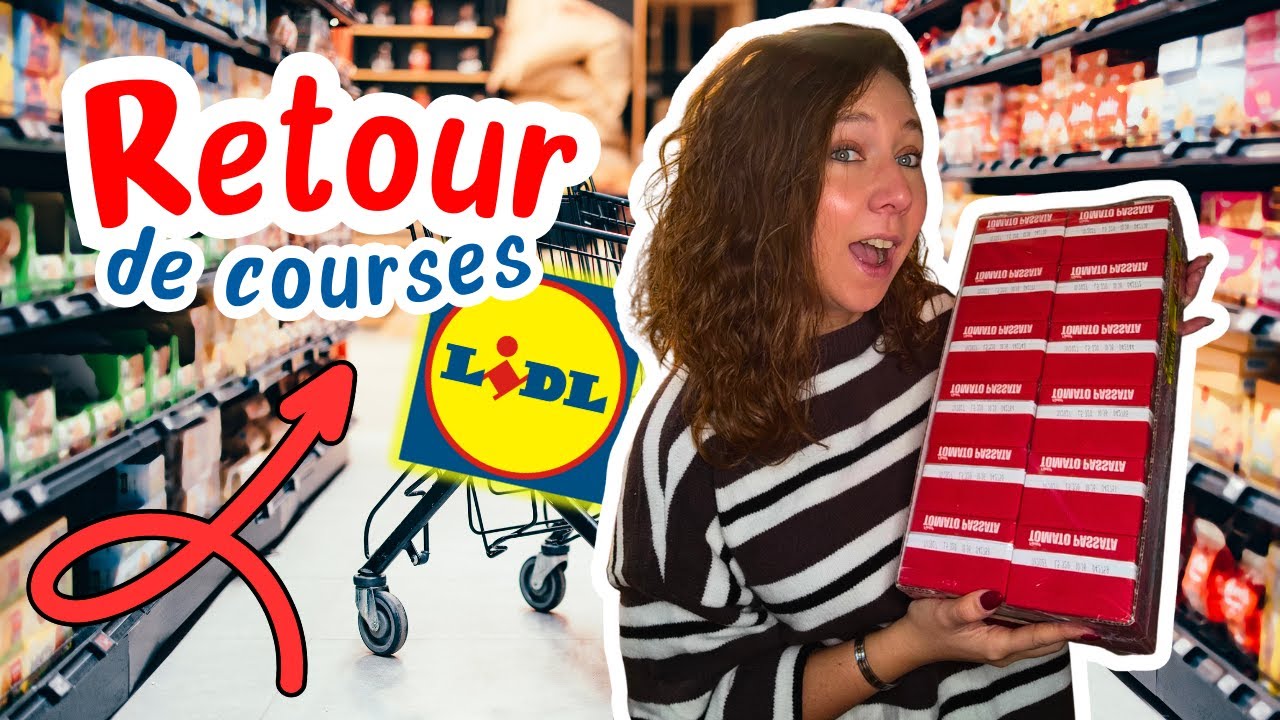 192€ de courses 😱 | je te montre tout !