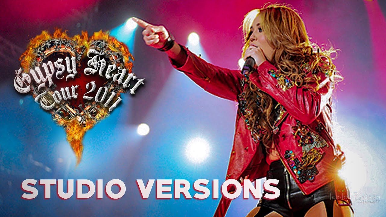 Miley Cyrus - Intro & Liberty Walk (Gypsy Heart Tour Official Studio Version) w/ backing vocals