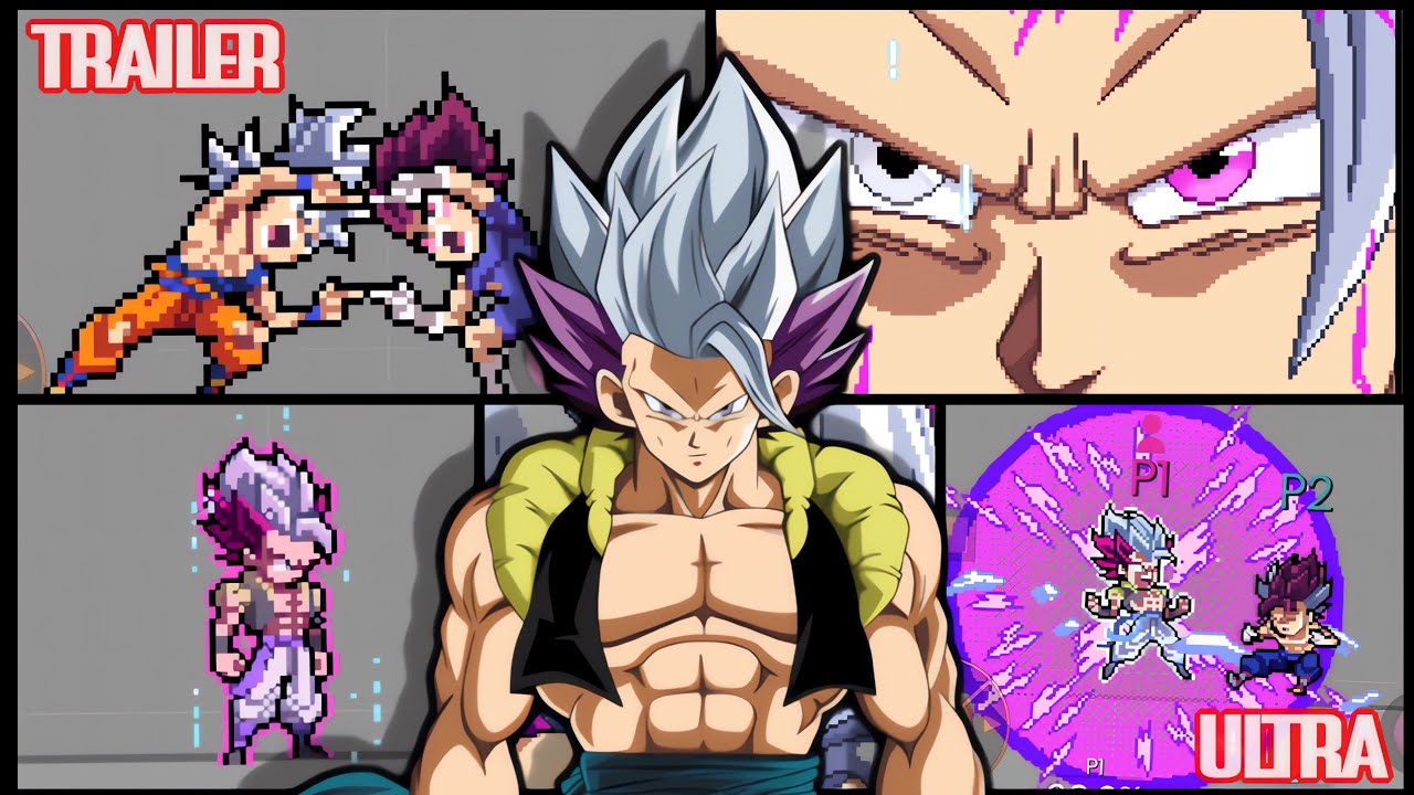 ✨ TRAILER | Pixel Smash – Gogeta Ultra Instinct Ego 😱🔥
