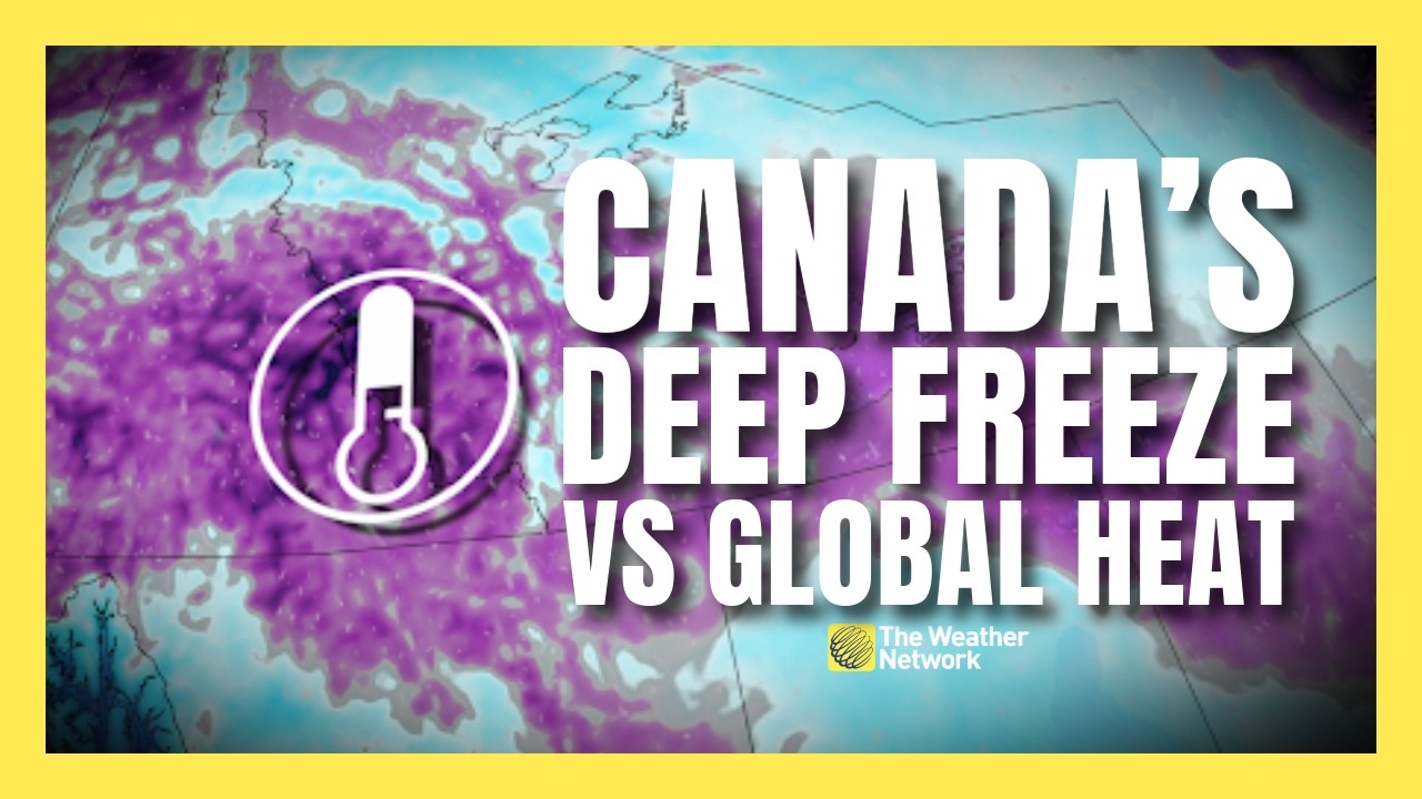 Why Canada&rsquo;s North Froze Despite Global Heat Records This Month | #forecast