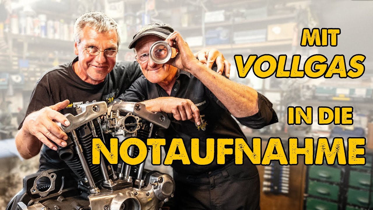 Mit Vollgas in die Notaufnahme! | Harley Davidson Ironhead Sportster | Andis Funktionspunk