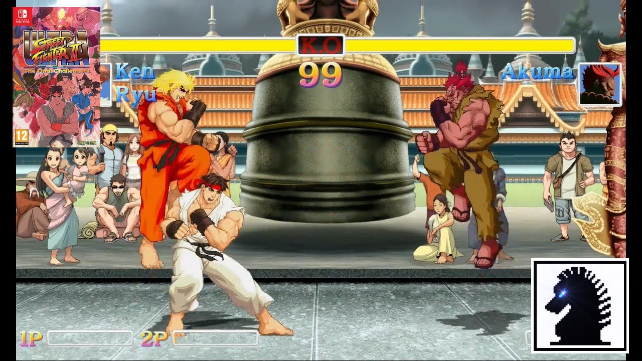 NS Ultra Street Fighter II: The Final Challengers - Buddy Battle - Ryu & Ken