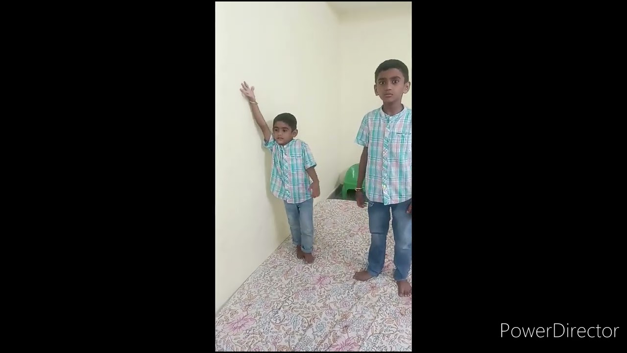 3 Rd std English rhymes my body language game fun time