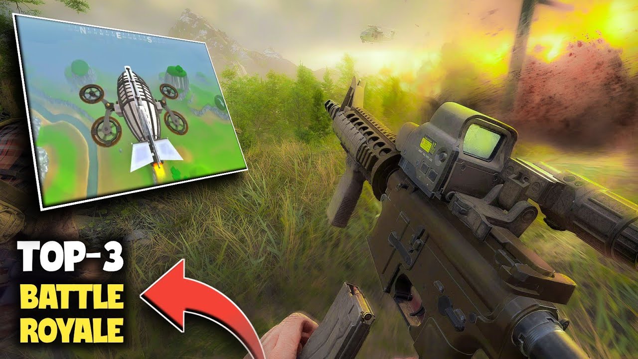 Top 3 Battle Royale New Games Android 2023