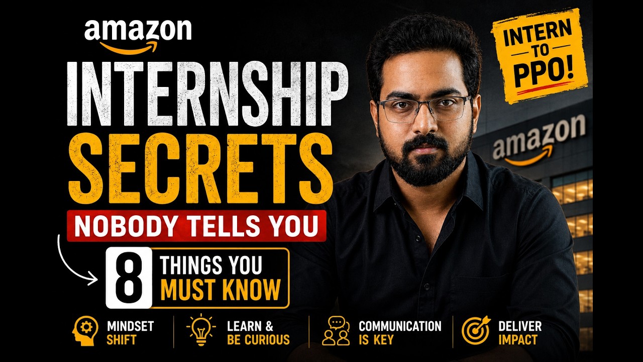 Amazon Internship Secrets Nobody Tells You (8 Things You Must Know)