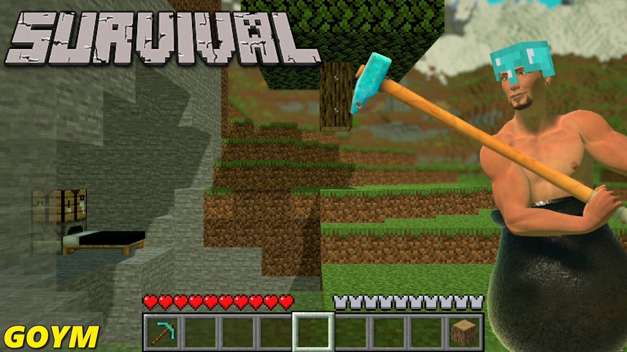 Getting Over It: Survival Edition + Boss Fight