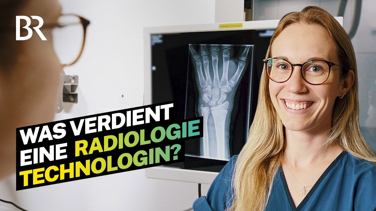 Bein gebrochen? Sie bedient das Röntgengerät! Job als Radiologie Technologin I Lohnt sich das? I BR