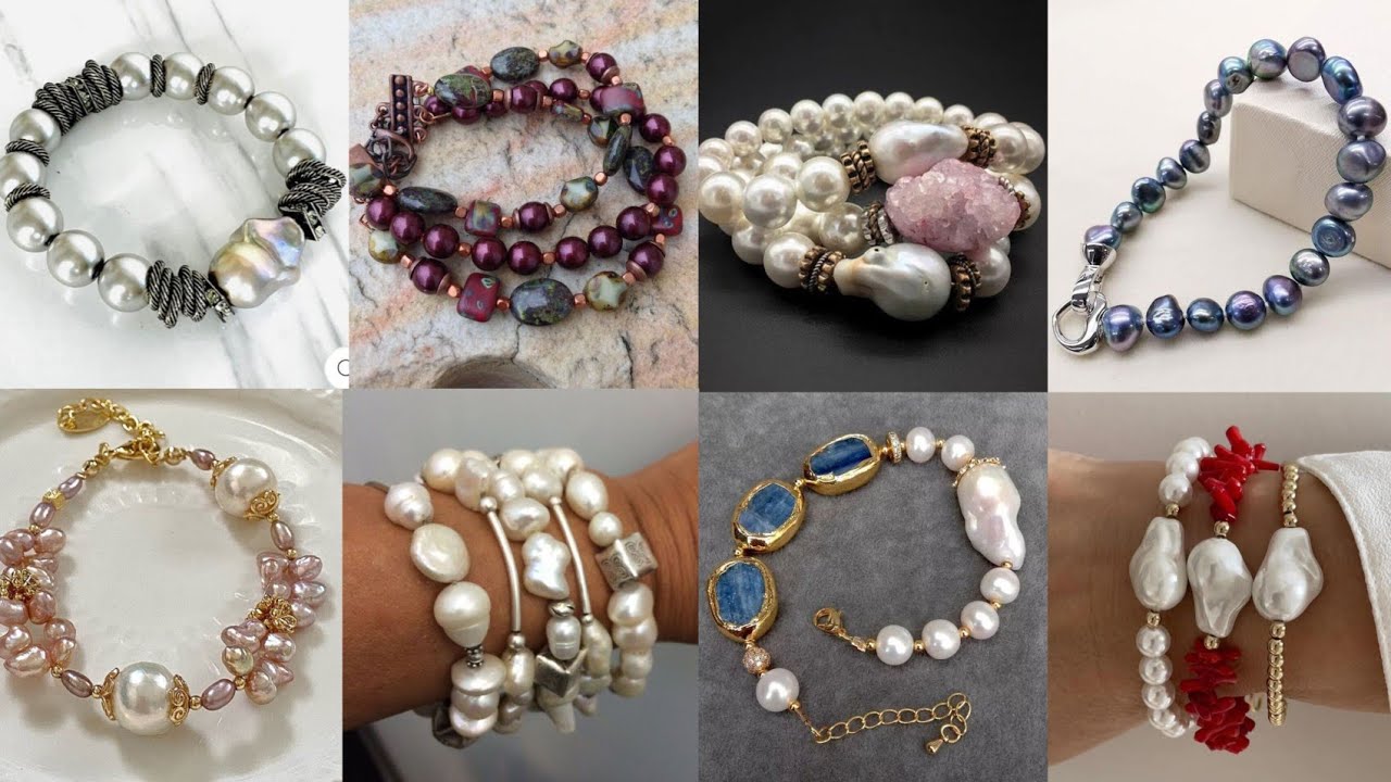 Baroque Pearl Bracelet Designs ✨ | Unique, Artistic & Breathtakingly Beautiful Collection