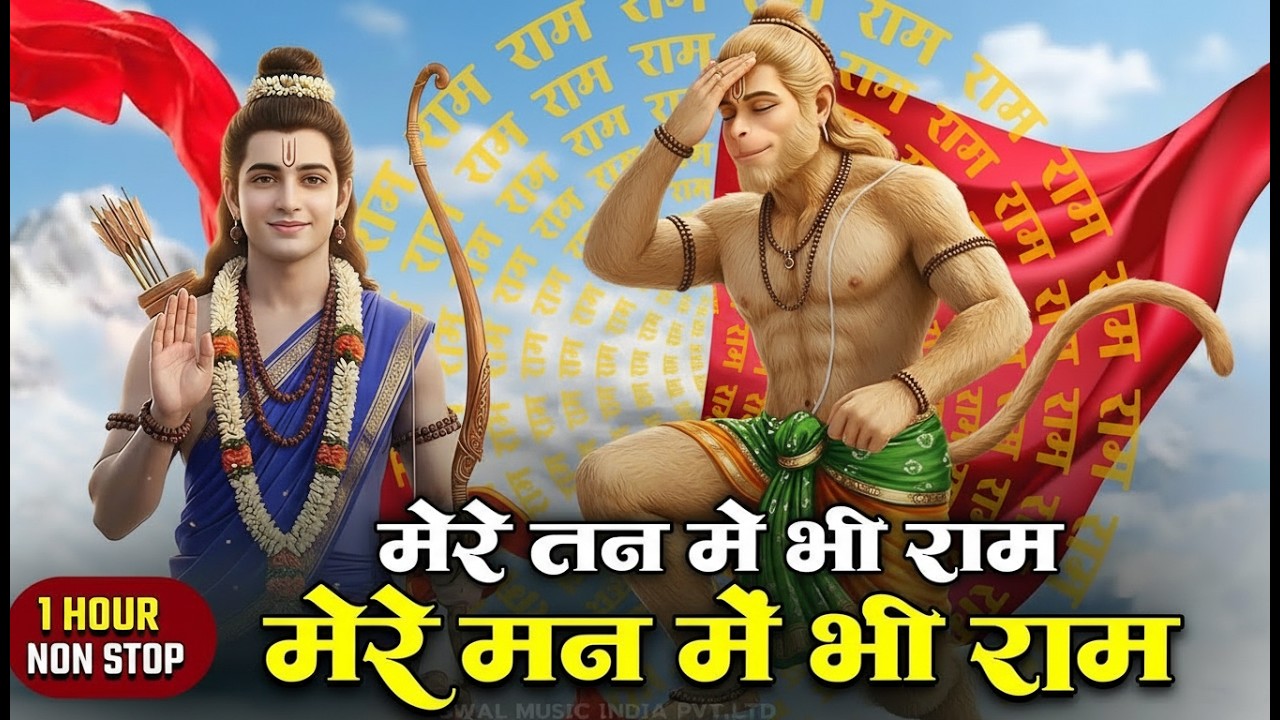 मेरे तन में भी राम मेरे मन में भी राम | Ram Naam Kirtan | राम भजन | Ram Naam Jap | Ram Dhun |#bhajan
