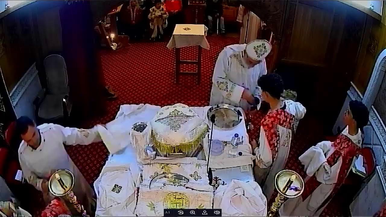 القداس الالهى الثانى يوم الخميس من الصوم الكبير  19 / 2 /  2026