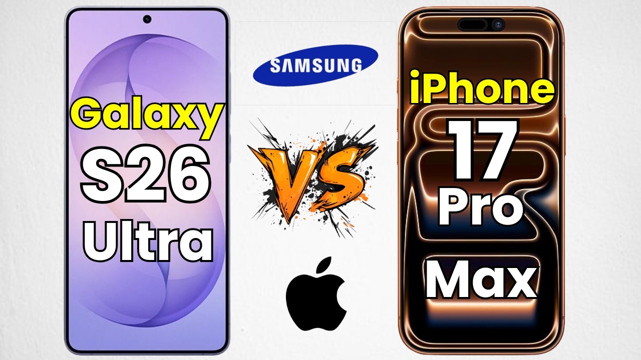 Samsung Galaxy S26 Ultra Vs iPhone 17 Pro Max | Versafone