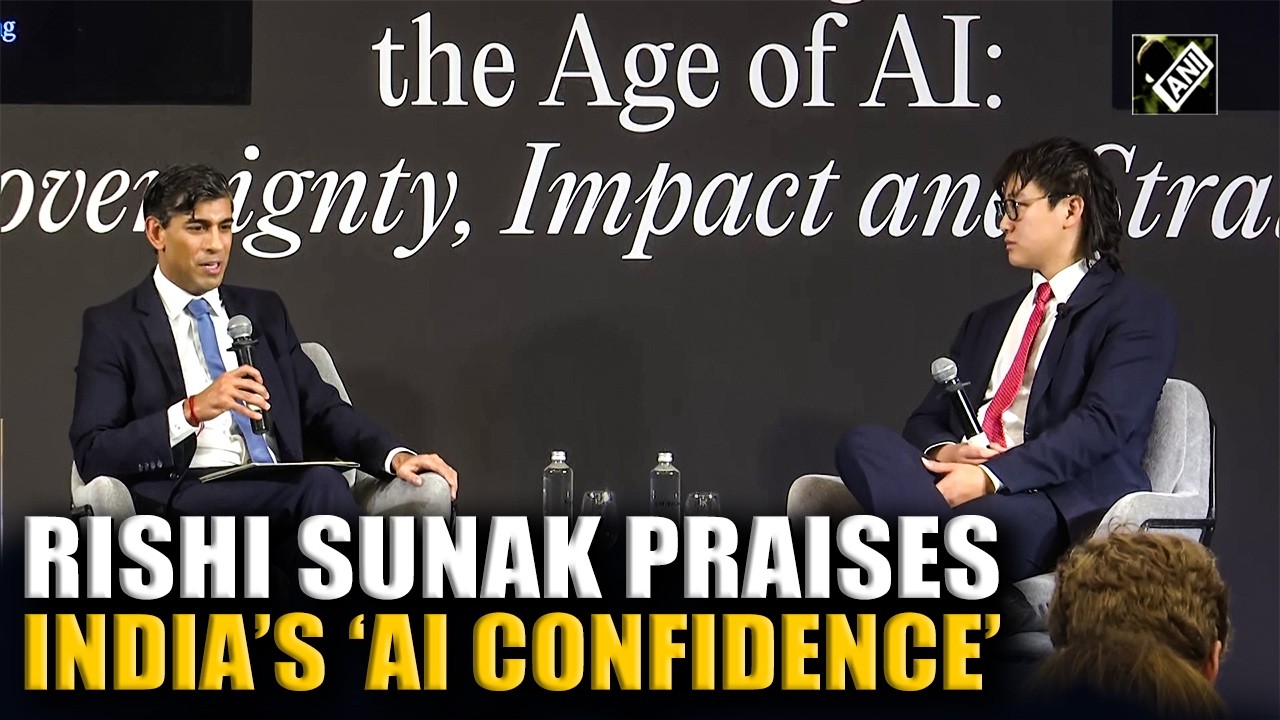 ‘India’s AI optimism beats Western Countries’: Ex-UK PM Rishi Sunak all-praise for Bharat