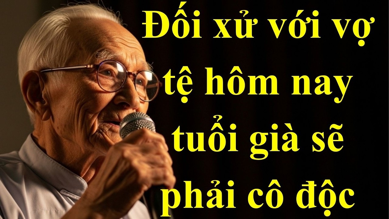Tuổi già cô độc hay ấm áp bắt đầu từ cách bạn đối xử với vợ chồng mình hôm nay, cụ 99 tuổi chia sẻ