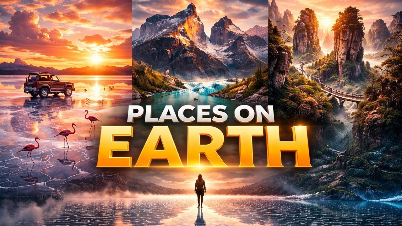 The 10 most beautiful natural landscapes on earth
