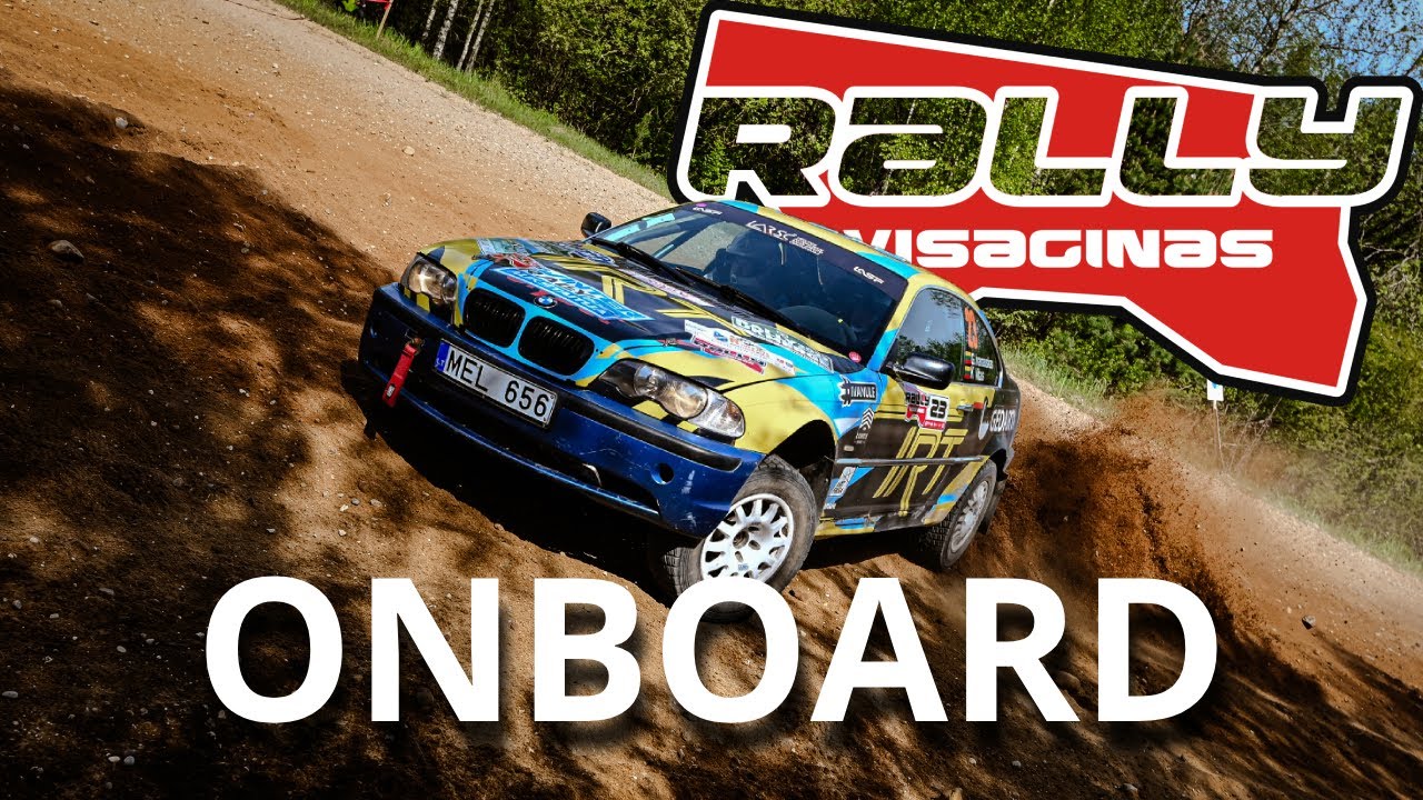 Rally Visaginas 2024 onboard Gediminas Ivanauskas ir Kasparas Vitas