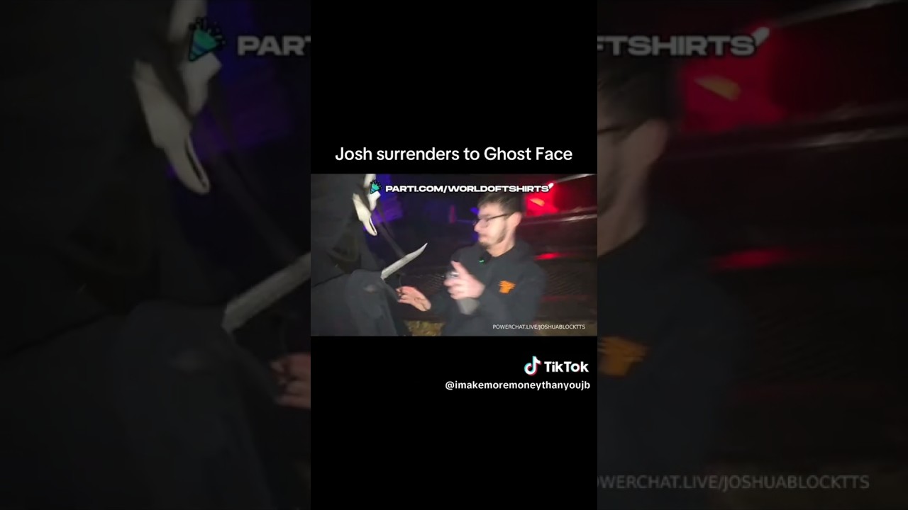 Josh Block Meets GhostFace 😂