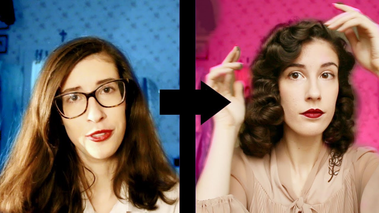 How I Do My Hair, 1940s Style - Long and Detailed!